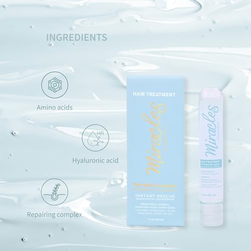 Rescue Elixir Instant Hair Treatment with Hyaluronic Acid – Miracles By Milagros