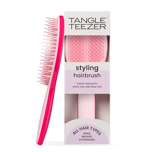 Tangle Teezer The Ultimate Styler Hair Styling Brush for Dry Styling, Maintains, Blends & Adds Volume, Texture & Shine, Sweet Pink