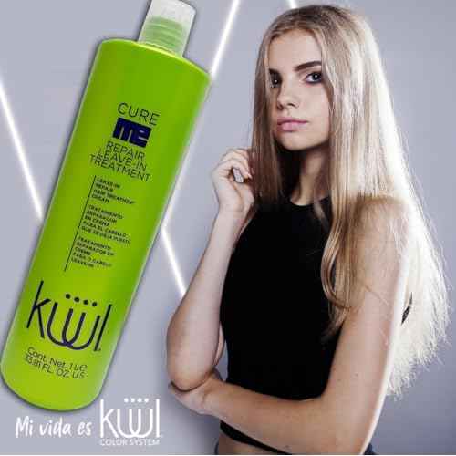 Kuul Cure Me Repair Leave-In Treatment 33.8 OZ - TRATAMIENTO NUTRICI?N PROLONGADA - 1 LITRO / 1000 ML