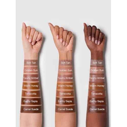 SHEGLAM Sun Sculpt Cool Toned Liquid Contour Stick Long Lasting Cream Bronzer Makeup - Earthy Sepia