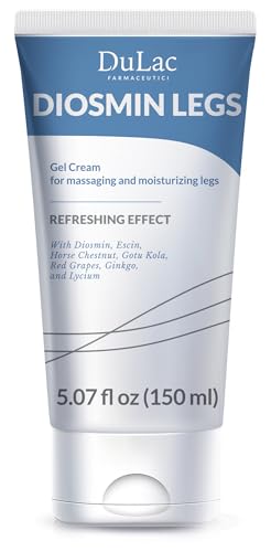 Dulac Diosmin Gel Cream for Legs - Cooling & Refreshing Care - 5.07 fl oz