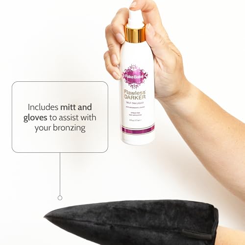 Fake Bake Flawless Self Tanner Liquid 6 Oz Streak-Free