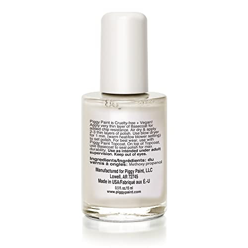 Piggy Paint Base Coat + Sealer for Kids Nail Polish