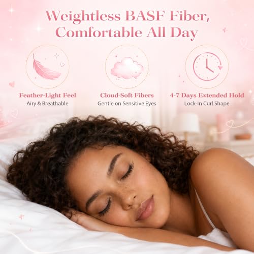 Manga Lash Clusters C Curl with Invisible Band – 8-18mm