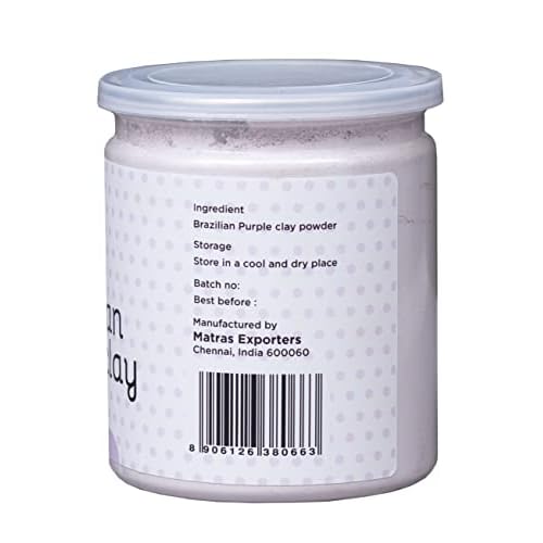 Brazilian Purple clay 8oz | Soap Making Clay | Natural Purple Clay Powder for Soap Making | by Yogi's Gift ¢ç