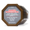MetaGrip Bronze Bobby Pins 300 Count - Slip-Proof Grip