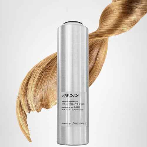 Arrojo ReFINISH Dry Shampoo – Sulfate-Free, Paraben-Free Volumizing Dry Shampoo Spray for Men & Women - Absorbs Oil & Buildup, 8.5 oz.