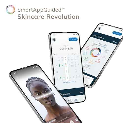 GESKE x Hello Kitty SmartAppGuided Sonic Thermo Facial Brush | 5 in 1 | Skin Cleansing | Cleansing Brush with Thermal Function | Electric Facial Massager