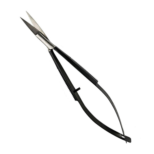 Joey Healy Precision Brow Scissor, Precision Brow Shaping Scissors, Ergonomic Spring Grip, Stainless Steel and Ultra-Maneuvering Eyebrow Trimmers