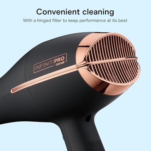 Conair InfinitiPRO 1875W Hair Dryer with Diffuser & Concentrator