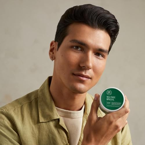 Tea Tree Hair Styling Cream - Matte Finish, Long-Lasting Hold