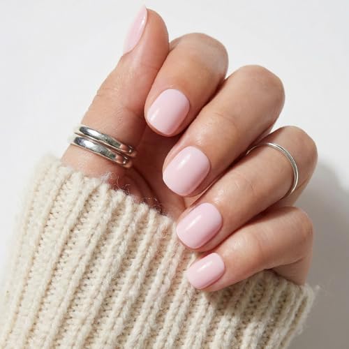 Glamnetic Sugar BB Press-On Nails | Super Short Baby Pink Kit
