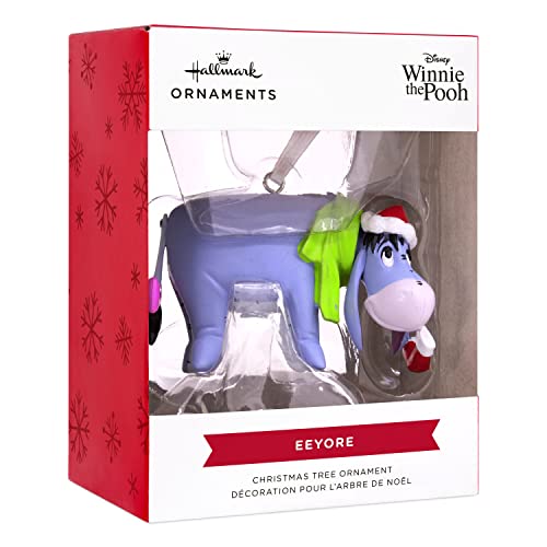 Hallmark Disney Santa Winnie The Pooh with Honey Pot Christmas Ornament