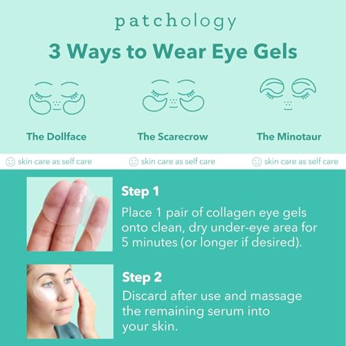 Patchology Under Eye Patches - 30 Pairs Caffeine & Collagen