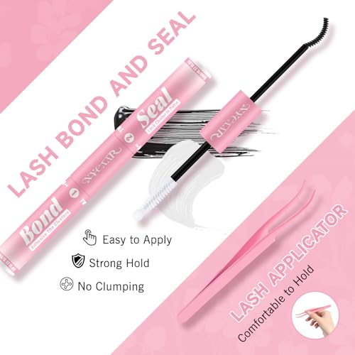 Lash Clusters Kit Wispy D Curl 144Pcs 8-16mm DIY