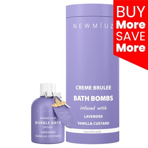 Luxury Creamy Lavender Bath Gift Set for Women and Men- Pack of 2