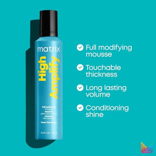 Matrix High Amplify Volumizer Mousse - Fine Hair, 11.3oz