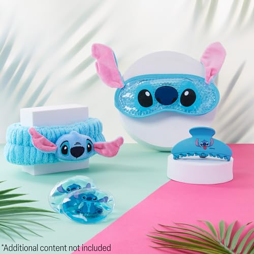 Disney Stitch Beauty Accessories Set with Cooling Gel Eye Mask & Headband