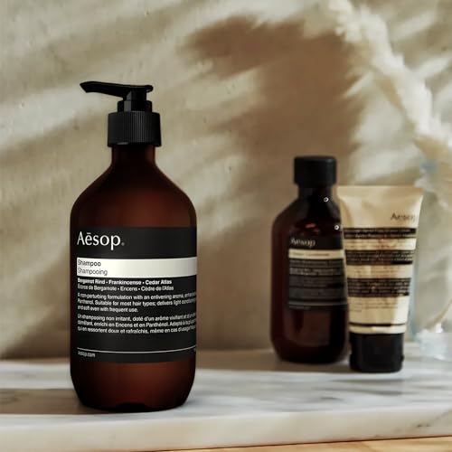 Aesop Shampoo - Enlivening Shampoo For Soft, Shiny, Fragrant Hair - With Frankincense and Panthenol - 16.9 oz