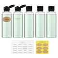 LISAPACK 3.4 oz Travel Bottles TSA Approved - 5pc Leak Proof