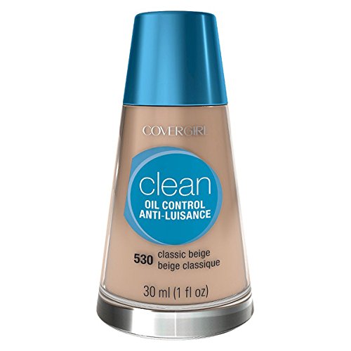CoverGirl Clean Oil Control Liquid Foundation, Classic Beige 530
