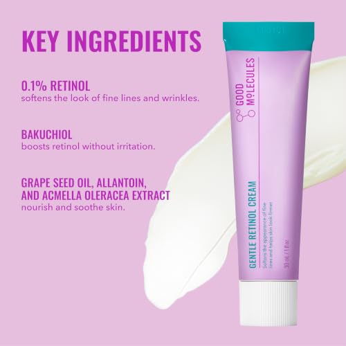 Good Molecules Gentle Retinol Night Cream, 1 fl oz