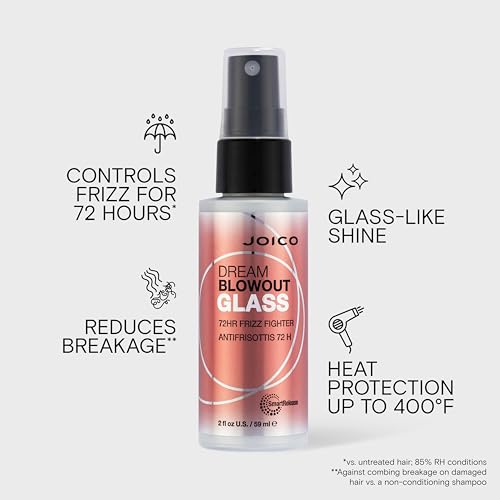 Joico Dream Blowout Glass 72-Hour Anti-Frizz Thermal Styling Spray