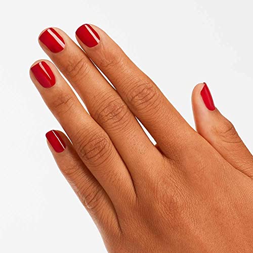Bundle of OPI Nail Lacquer, Mi Casa Es Blue Casa + OPI Nail Lacquer, Red Hot Rio, Buffalo, 0.5 fl oz