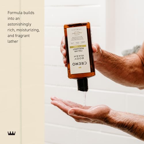 Cremo Body Wash for Men Italian Bergamot 16 Fl Oz