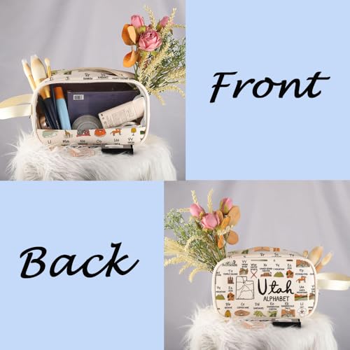 MNIGIU Utah Tote Bag Utah State Bag Utah Wedding Favor Utah Gift Utah Shoulder Bag Reusable Bags (UtahBag)