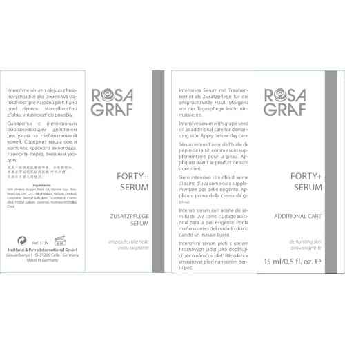 Rosa Graf Forty + Serum 0.5 Oz