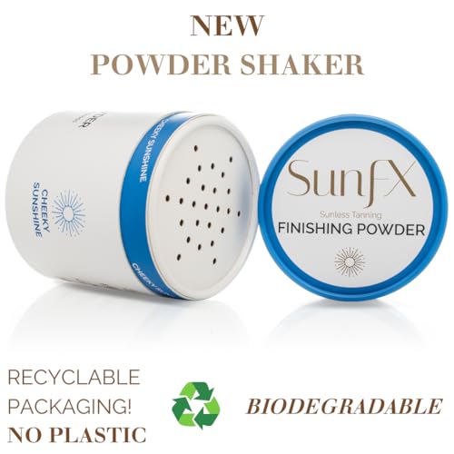 SunFX Setting Powder - Talc-Free Spray Tan Finishing Veil, 4oz