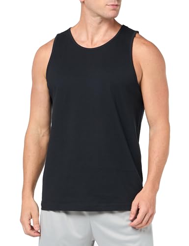 Amazon Essentials Men's Regular-Fit Tank Top, Yellow, Small