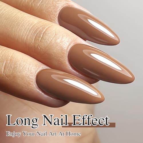 Double Rhythm 15ML Rose Nude Gel Polish - Sheer Same Color Soak Off Nail Art