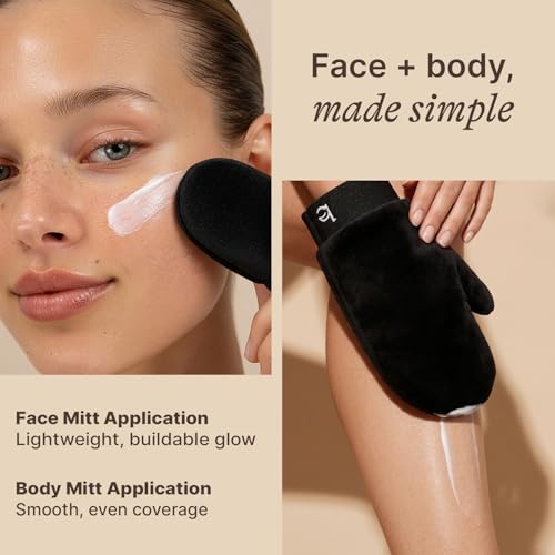 Self Tanner Face & Body Lotion - Organic Aloe Vera & Shea Butter