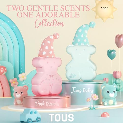 TOUS Baby Cologne - Alcohol-Free Citrus Scent for Boys & Girls, 3.4 Fl Oz