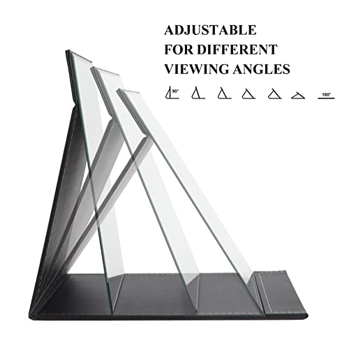 12x9 Extra Large Portable Makeup Mirror with Stand