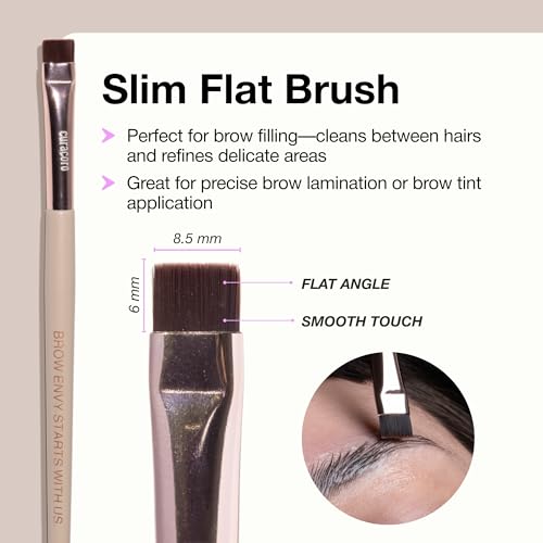 Curacoro 3-Piece Eyebrow Brush Set | Brow Mapping & Lamination