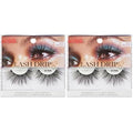 KISS Lash Drip False Eyelashes, Spiky X Boosted Volume, Unique Wet Look Hydrated Effect, Multi-Length Rewearable Fake Eyelashes, Wispy Crisscross Lash Pattern, Style ¡®Icy¡¯, 1 Pair (Pack of 2)