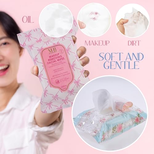 120pc Makeup Remover Wipes Variety Pack - Hydrating & Purifying