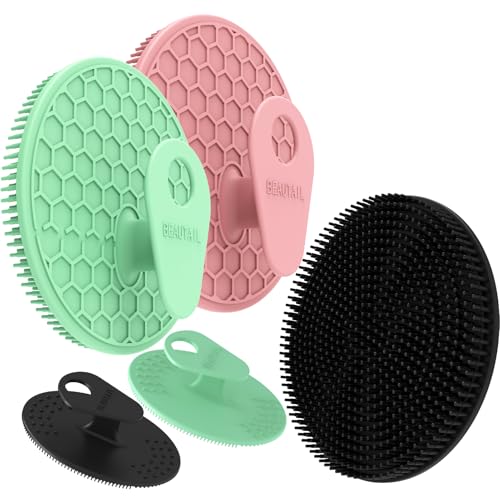 Silicone Body & Face Scrubber Set 5 Pack