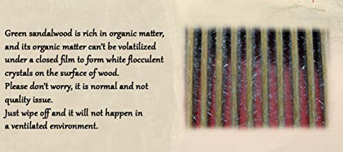 Sandalwood Wide Tooth Detangling Comb for Curly Hair