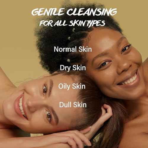 Turmeric Exfoliating Face Wash Vitamin C Facial Cleanser Microdermabrasion Exfoliator Face Scrub Foaming Cleanser Removing Blackhead Acne Moisturizing Soft Natural Skin Care for Women Men