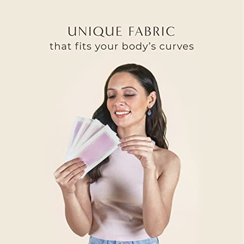 Honeybee Body Wax Strips| Waxing Strips for Women and Men| Hair Removal for All Skin| 8 Strips, 2 After Care Wipes (Strawberry)