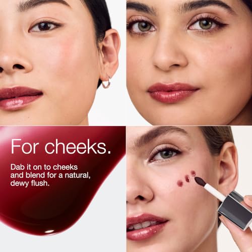 Clinique Pop Lip + Cheek Oil Trio - Black Honey, Pink, Nude