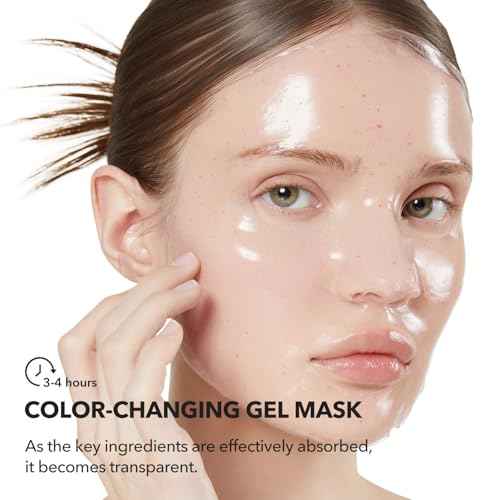 APRILSKIN TXA Pink Capsule Gel Mask | Overnight Face Mask for Glass Glow Skin I 99% High-Purity Tranexamic Acid 3 for uneven skin tone I Elasticity, Hydrating and Firming I Korean Skincare I 30g x 4ea