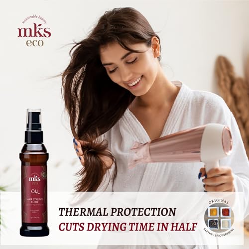 MKS Eco Oil Hair Styling Elixir with Argan & Hemp Seed