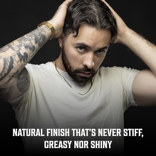 Viking Revolution Sandalwood Hair Paste for Men | Medium Hold