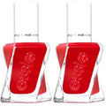 essie Gel Couture Longwear Nail Polish, Scarlet Red, Rock the Runway, 0.46 Ounce (Pack of 2)