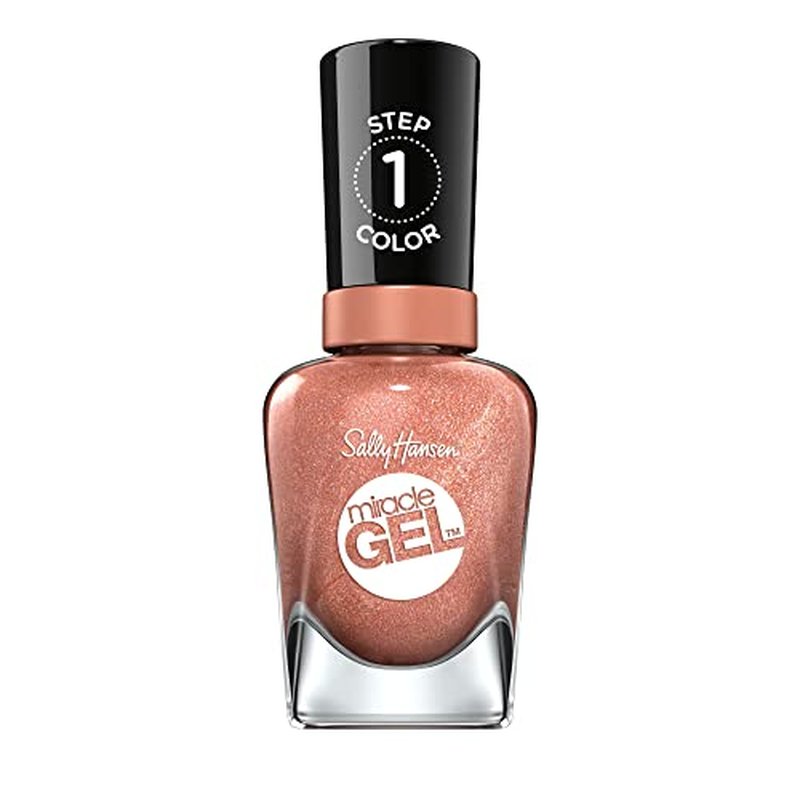 Sally Hansen Miracle Gel Orange Nail Polish, No UV Lamp
